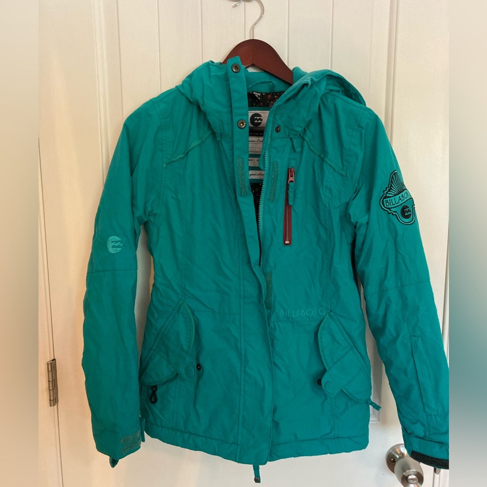 Billabong Teal Women’s Ski Coat